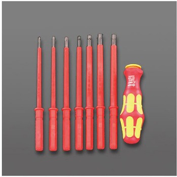 7本組 [Torx]ドライバー 絶縁 エスコ