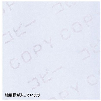 A4/100枚 コピー偽造防止用紙 個人情報保護 エスコ