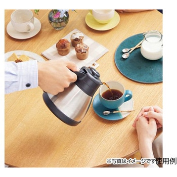 AC100V/650W 675ml コーヒーメーカー レッド エスコ