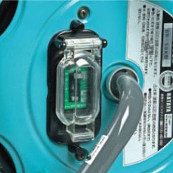 AC125V/15A/30m コードリール 防雨，漏電遮断器付 エスコ