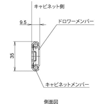 ステンレススライドレール(3/4トラベル) - ジョー・プリンス竹下