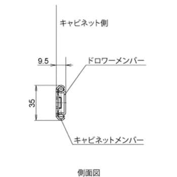 ステンレススライドレール(3/4トラベル) ジョー・プリンス竹下