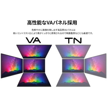 ディスプレイ32型/1366×768/HDMI×2、VGA×1/ブラック/スピーカー有/2年保証 JAPANNEXT