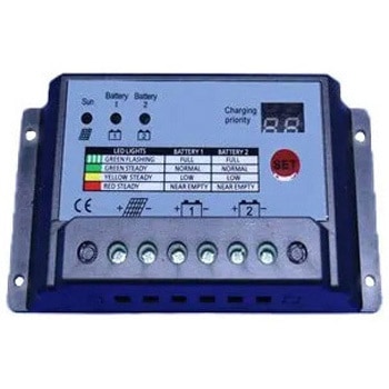 オリジナル チャージコントローラー 2系統充電 マリンテック