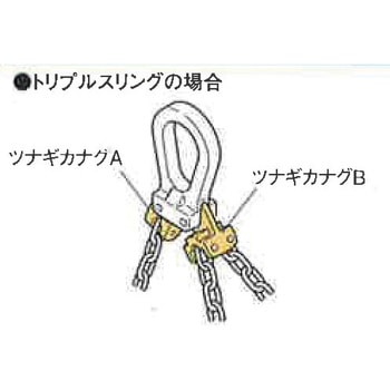 ツナギカナグVA160クサリピンキット付 - KITO(キトー)