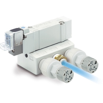 サイレンサ付排気絞り弁 ASN2□-A SMC