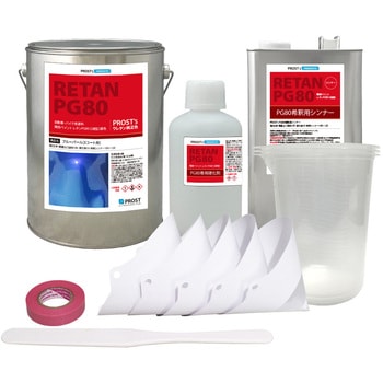 関西ペイントPG80 ブルーパール(3コート用) 7kgセット(シンナー/硬化剤/道具付) PROST's