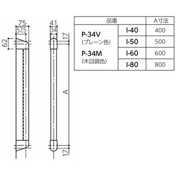 手摺 ソフトハンド I型 ナカ工業