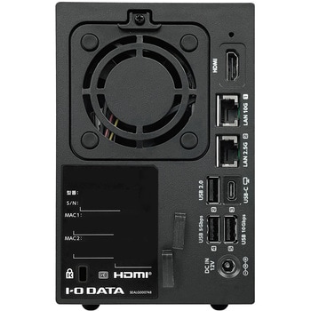 第12世代インテルCore i3搭載 2ドライブ法人向けWindows NAS I ・O DATA(アイ・オー・データ)