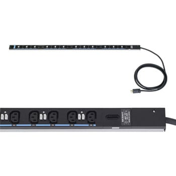 コンセントバー 200V 20A 24口 W38.5×H1273×D44mm 大和電器