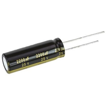 コンデンサ 2200μF 25V dc 1袋 100個入 Panasonic(パナソニック)