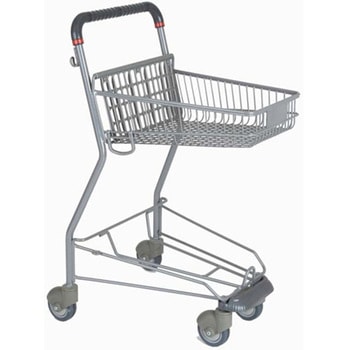 ショッピングカート シルバー W521×D586×H951mm 大和産業