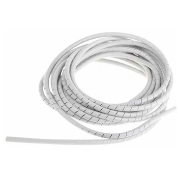 スパイラルケーブルラップ ポリエチレン PE グレー 1巻 5m入 ヘラマンタイトン(タイトン)