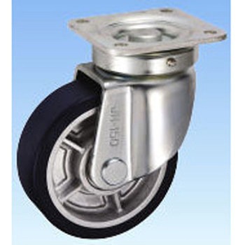 重荷重用MCナイロン車輪 自在スラスト付き ヨドノ