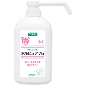 ハンドウォーター アルピュア75 充填タイプ 800mL 24本入 DAITO