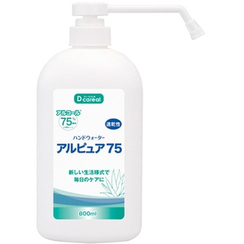 ハンドウォーター アルピュア75 専用容器 800mL 24本入 DAITO