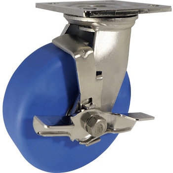 MCナイロ車150mm SUS自在金具ST付き ヨドノ