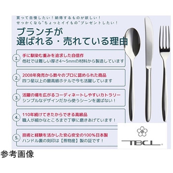ブランチ パフェスプーン 1本 ステンレスカトラリー 日本製 燕物産