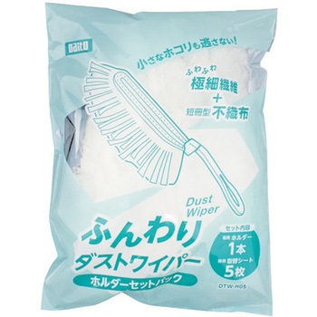 ふんわりダストワイパー ホルダーセットパック 12パック入 DAITO