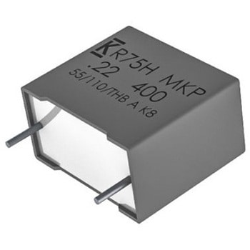 ポリプロピレンフィルムコンデンサ 160V dc 10μF 5% KEMET