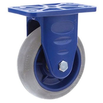 静音固定ゴムキャスター - 金沢車輌