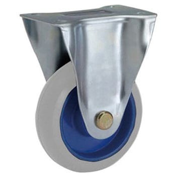 ノーマル固定ゴムキャスター 金沢車輌