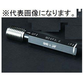 メートルネジプラグゲージ ネジ径35mm ピッチ1.5mm 測範社