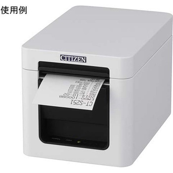 レシートプリンター Bluetoothインターフェース 2インチ 58mm 用紙専用機 白 シチズン