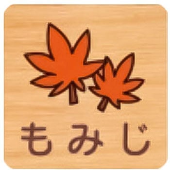 突出型木製サイン 600番台(草花) フジタ(室名札・標識)