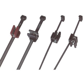 結束バンド 200mm x 4.6 mm 黒 ナイロン 66 1袋 100個入 ヘラマンタイトン(タイトン)