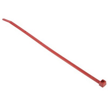 結束バンド 200mm x 4.6 mm 赤 ナイロン 66 1袋 100個入 ヘラマンタイトン(旧:タイトン)