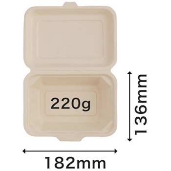 惣菜容器 新BBランチ 180-130 50枚×12パック入 PackStyle(パックスタイル)