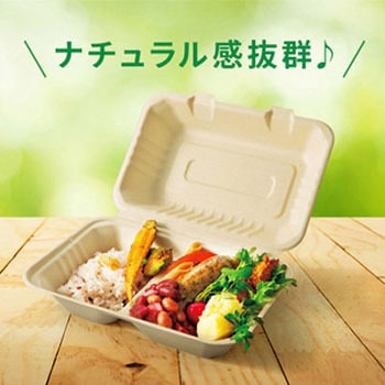 惣菜容器 新BBランチ 180-130 50枚×12パック入 PackStyle(パックスタイル)
