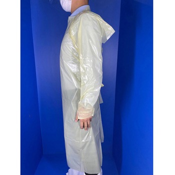 長袖プラスティックガウン 1枚×20枚入 Thermo Fisher Scientific