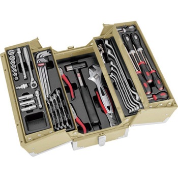 TSA3309HG ツールセット 両開きケース メカニック用 9.5sq 57点組 1