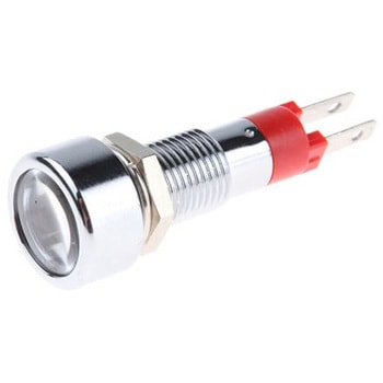 表示灯 24 → 28V 赤 実装ホールサイズ：8mm Signal Construct
