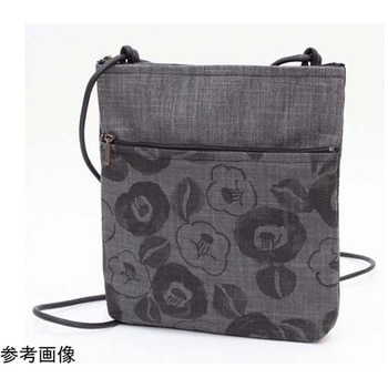 墨備長炭染 2F軽量ポシェット 椿 用美(ヤマコー)