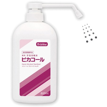 薬用手指消毒液 ピカコール 専用容器 800mL 24本入 DAITO