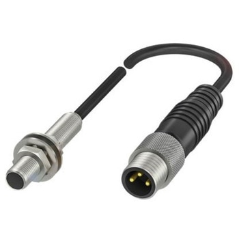 誘導型近接センサ バレル形 検出範囲 0.65 mm ねじの呼び M5 x 0.5 Flush BALLUFF