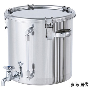 レベル計・蛇口付密閉容器 CTH-W-LVシリーズ MONOVATE(日東金属工業)