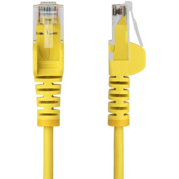 CAT6 LANケーブル/スリム/100W PoE/カテゴリ6 RJ45 ギガビット イーサネットケーブル StarTech.com