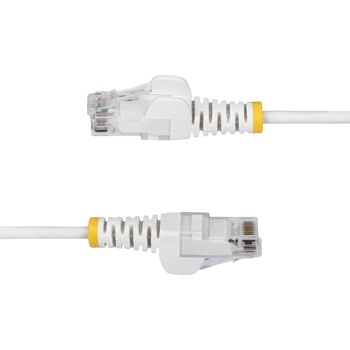 CAT6 LANケーブル/スリム/100W PoE/カテゴリ6 RJ45 ギガビット イーサネットケーブル StarTech.com