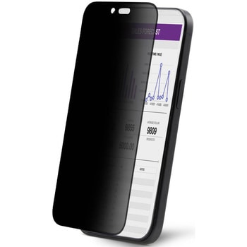 第18世代iPhone専用ガラスフィルム/視野角60度/ブルーライトカット/タッチ対応/自己吸着/覗き見防止/液晶保護 強化ガラス StarTech.com