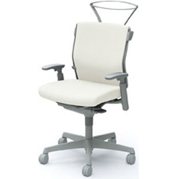 C484GR FFW3 |オカムラ エスクードチェアローバック可動肘付 ホワイト (メーカー直送) オカムラ エスクードチェアローバック NULL C484GR FFW5 1点