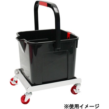 ごくかるキャリーバケツかご用＜赤＞ エム・あい