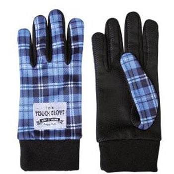 防風ストレッチジャージ 手袋 チェック柄 メンズ Nichiei 日栄産業 合成繊維 防寒用手袋 通販モノタロウ 70