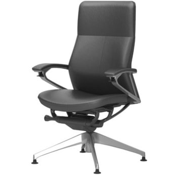 レジェンダ 4本脚オートリターン ハイバック スタンダード オープン肘 - オカムラ(岡村製作所)