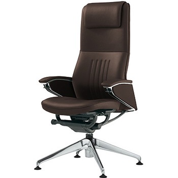 レジェンダ 4本脚オートリターン ハイバック デコレーティブステッチ パネル肘 オカムラ(岡村製作所)