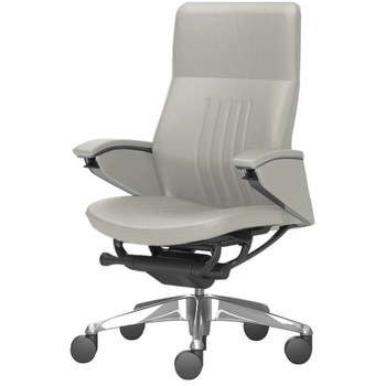 レジェンダ 5本脚 ハイバック デコレーティブステッチ&パーフォレーション パネル肘 オカムラ(岡村製作所)