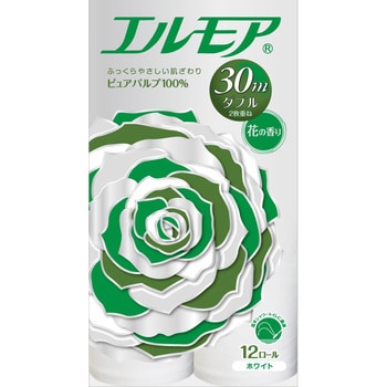 エルモアトイレットロール 花の香り カミ商事 トイレットペーパー 通販モノタロウ